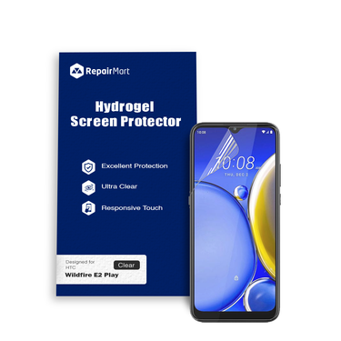 HTC Wildfire E2 Play Compatible Premium Hydrogel Screen Protector With Full Coverage Ultra HD
